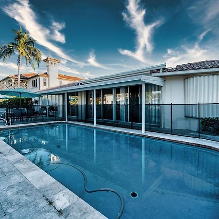 Waterfront Villa Heated Pool Spa Walk To Beach Fort Lauderdale Exterior photo