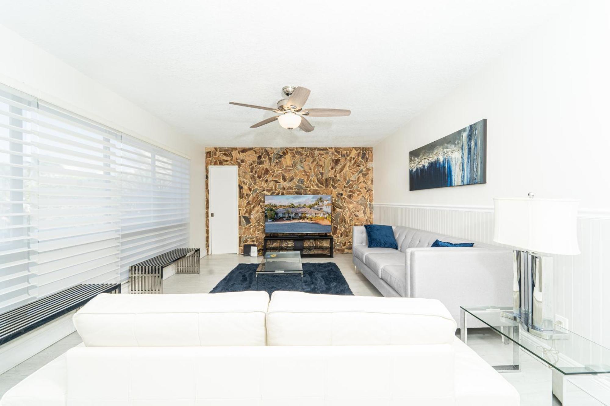 Waterfront Villa Heated Pool Spa Walk To Beach Fort Lauderdale Exterior photo